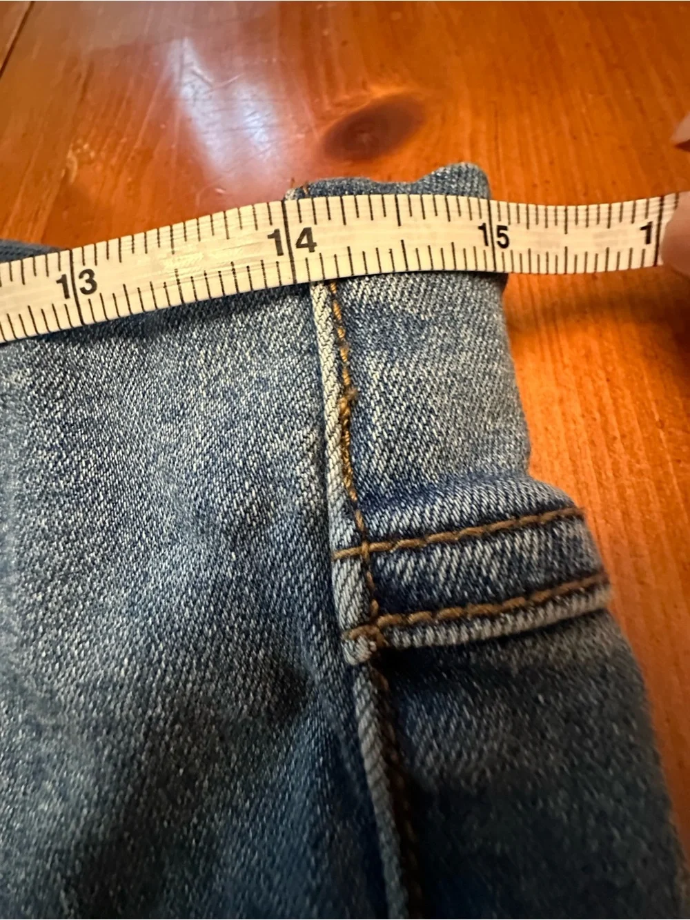 Free People Retro 70s Vibe Flare Jeans pull on knee dart boho
